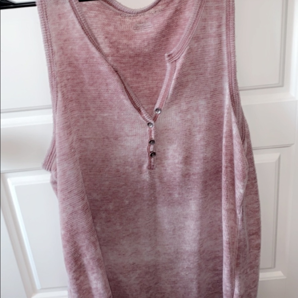 Distressed tank top